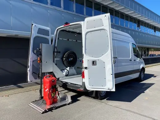 Van-Lift an einem Transporter DH-VZS.03
